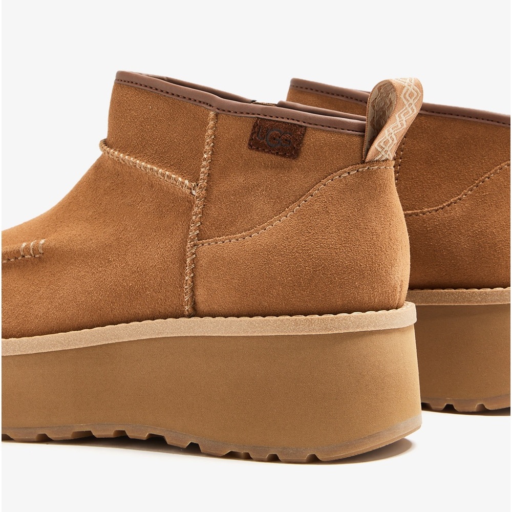 New in Box UGG Cityfunc Ultra Mini- 	Chestnut Uggs 10 41 - Picture 4 of 4